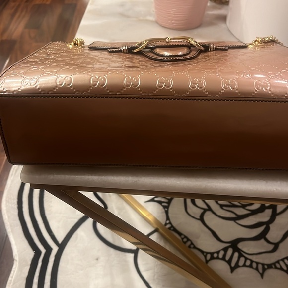 Beautiful authentic and RARE  Patton leather Gucci, 2 way bag w /COA - Picture 4 of 15